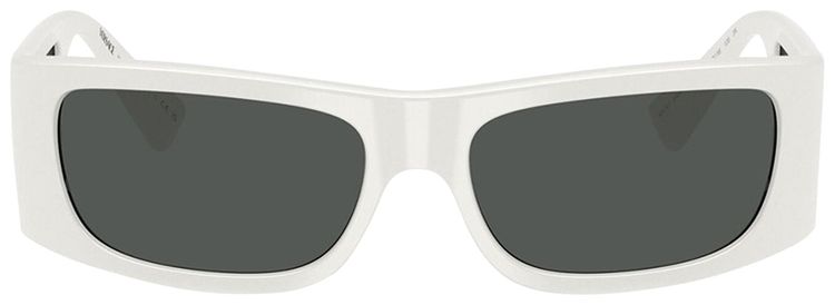 Versace Rectangle Sunglasses Grey