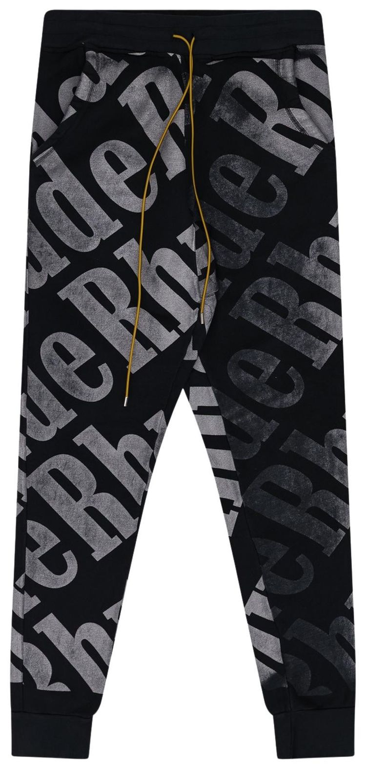 Rhude All Over Sweatpants Black