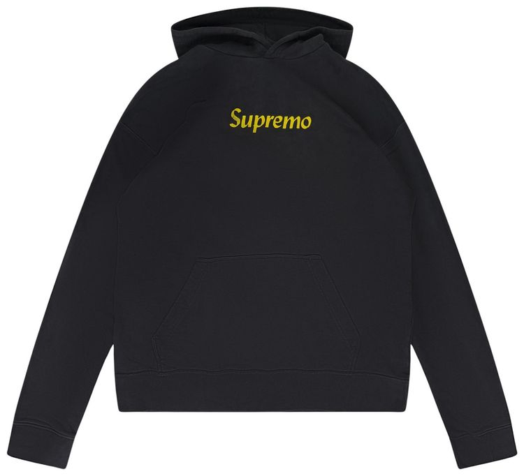 Rhude Supremo Hoodie Black