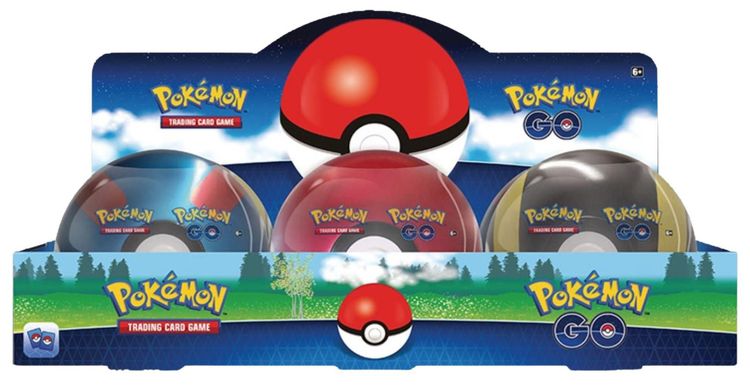 Pokemon GO Poke Ball Tin Display