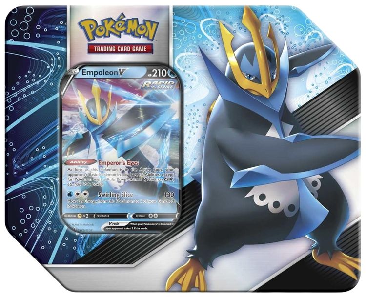 Pokemon V Strikers Tin Empoleon V