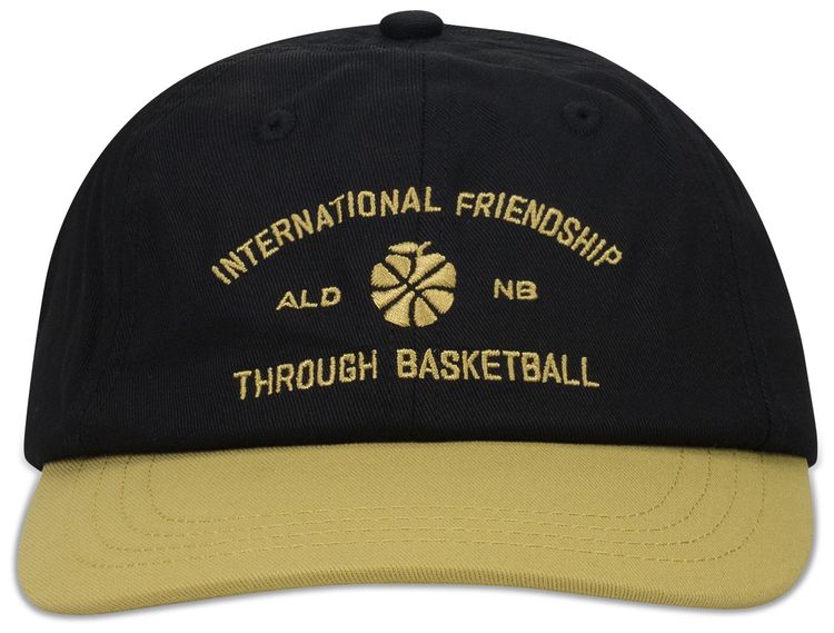 Aime Leon Dore Seasonal Masaryk IFTB Cap Jet BlackAntique Gold