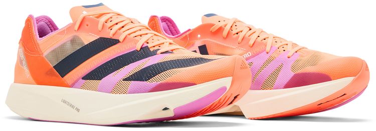 adidas Adizero Takumi Sen 8 Beam Orange Pulse Lilac