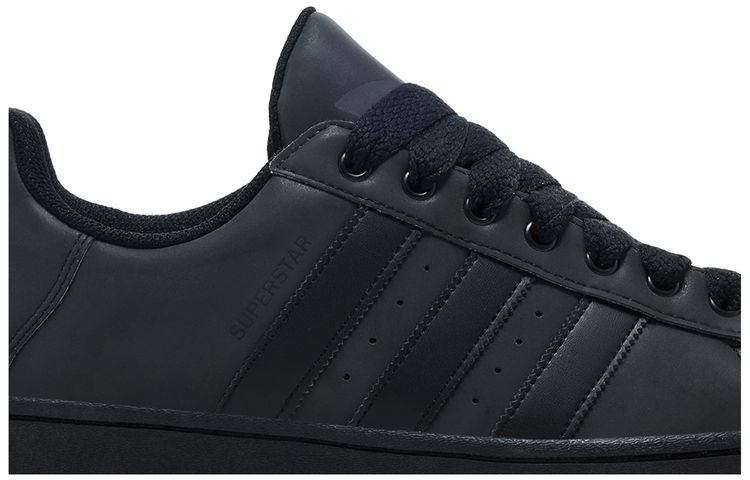adidas Superstar Triple Black Reflective
