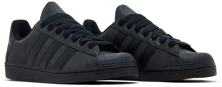 adidas Superstar Triple Black Reflective