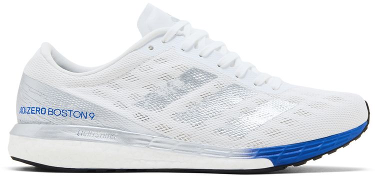 adidas Adizero Boston 9 Silver Metallic Royal Blue