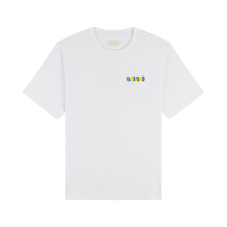Aime Leon Dore Stacked Logo Tee Bright White