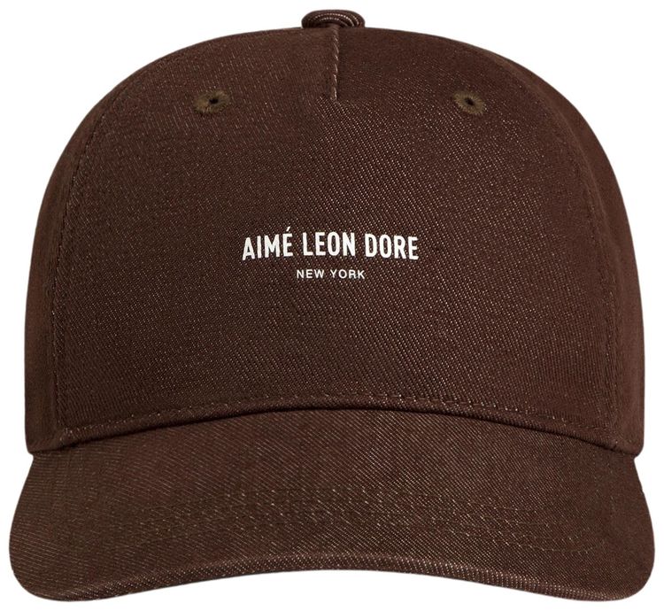 Aime Leon Dore Vintage Micro Logo Hat Brown