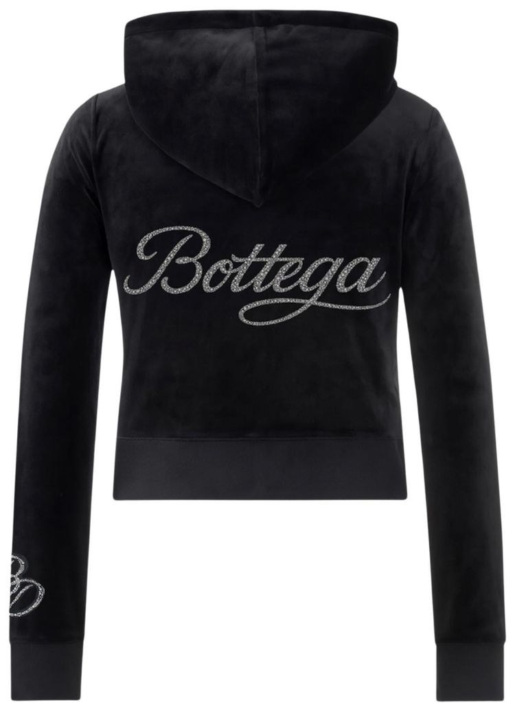 Bottega Desires Velour Jacket Black