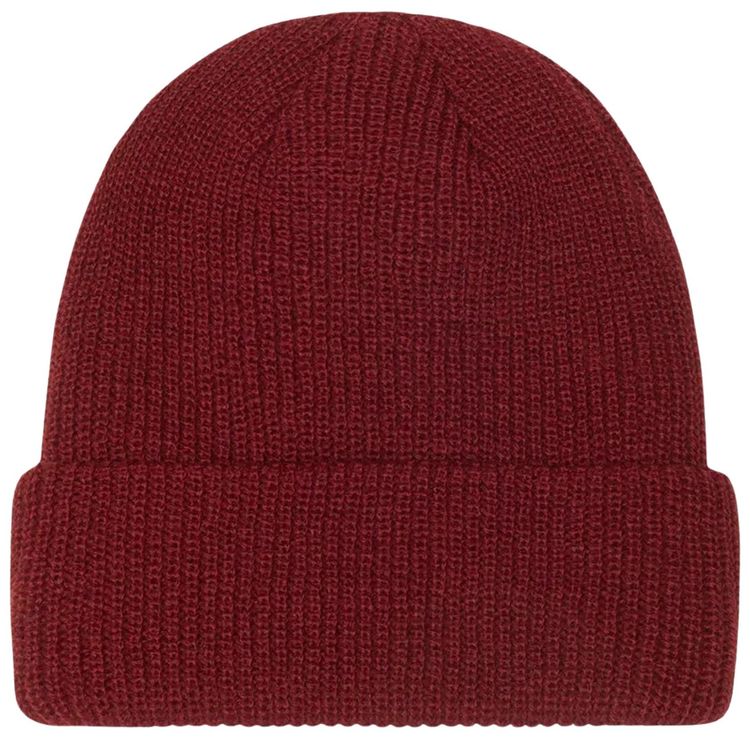 Stussy Basic Cuff Beanie Dark Red