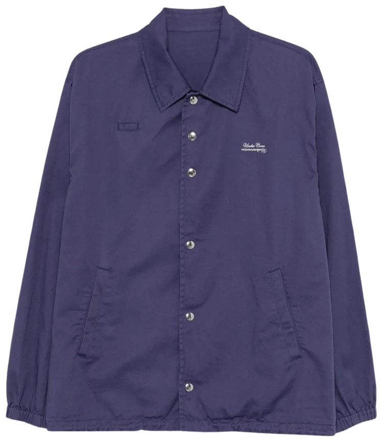 Undercover Drawstring Hem Blouson Grey Blue