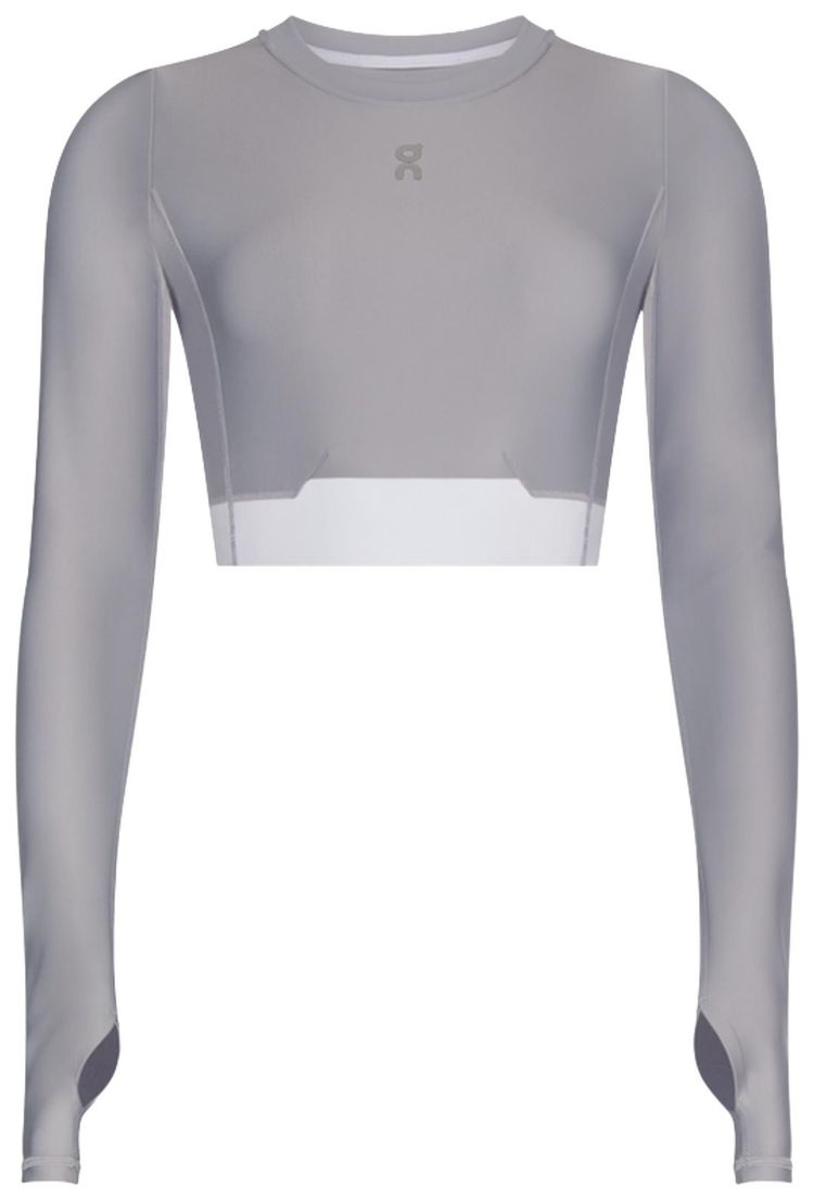 ON Train Long Sleeve Crop Lilac
