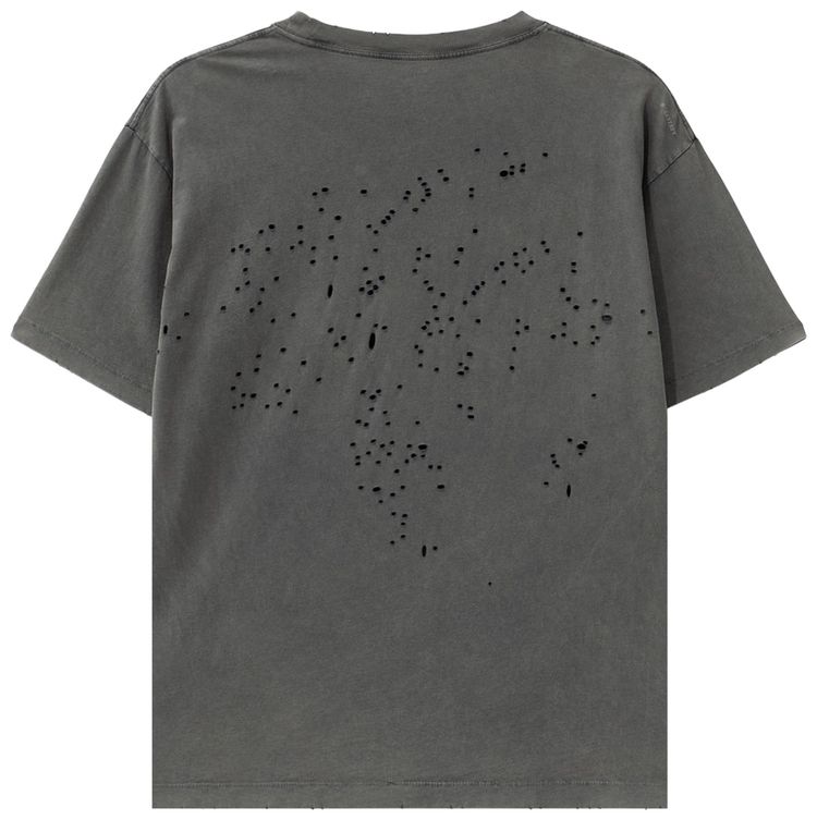 SATISFY MothTech Eagle T Shirt Faded Black