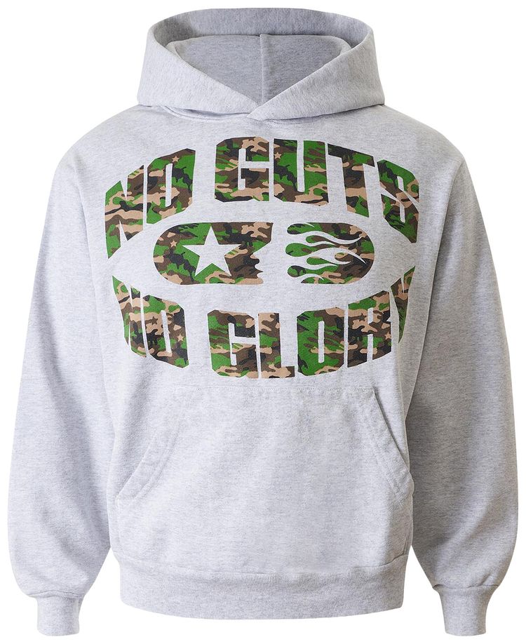 Hellstar No Guts No Glory Hoodie Grey