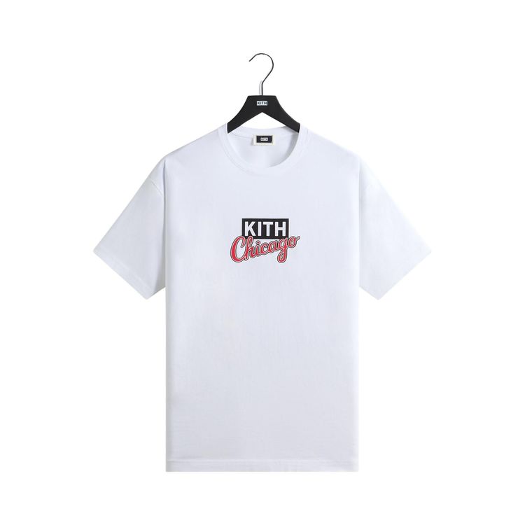 Kith Chicago Classic Logo Tee White