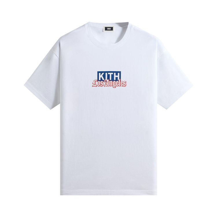 Kith Los Angeles Classic Logo Tee White