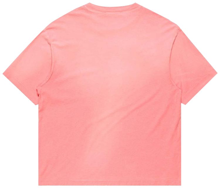 Acne Studios Logo T Shirt Tango Pink