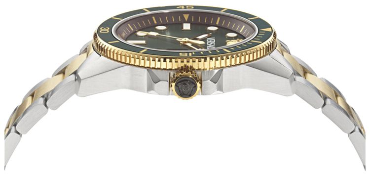 Versace Greca Force Bracelet Watch Two Tone