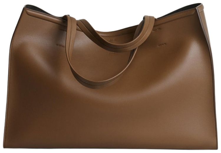 Phoebe Philo Large Slouch Cabas Bag KhakiSilver