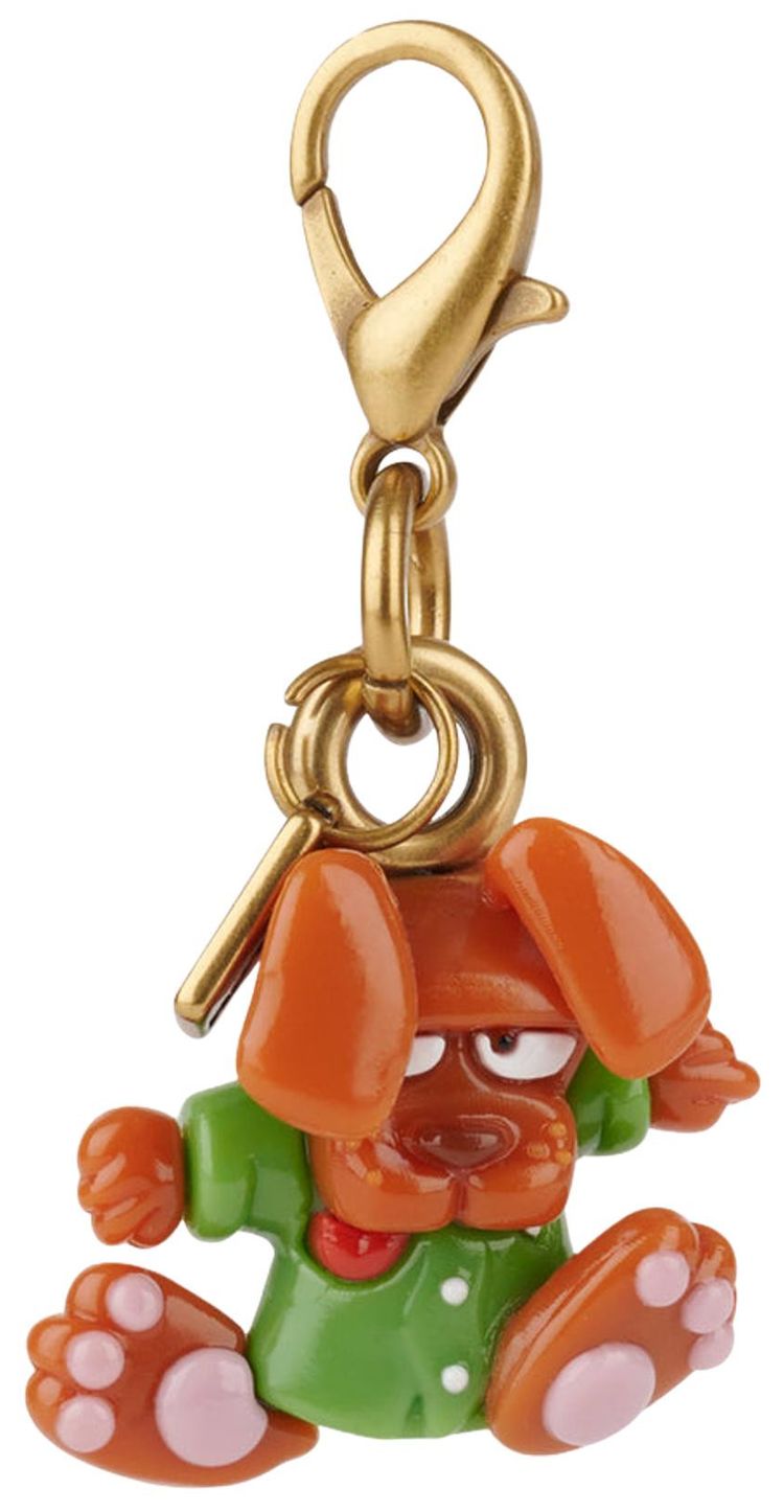 Brain Dead x Coach Pocket Dog DIY Charm Multicolor
