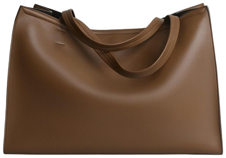 Phoebe Philo Large Slouch Cabas Bag KhakiSilver
