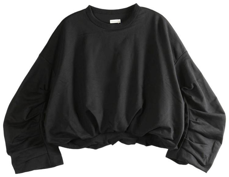Dries Van Noten Hannett Compact Basic Sweater Black