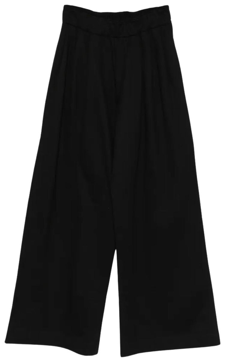 Dries Van Noten Compact Basic Sweatpants Black