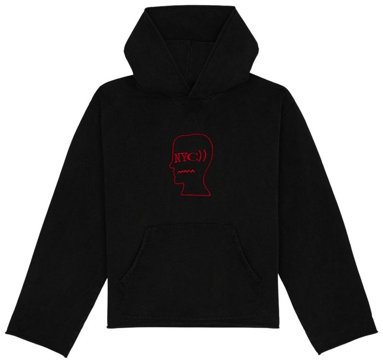 Brain Dead x Coach Graphic Hoodie Black