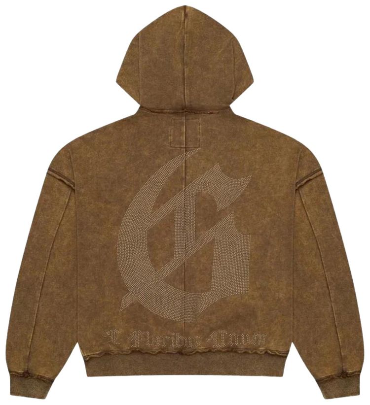 Godspeed Studded OG Logo Hoodie Brolive Wash