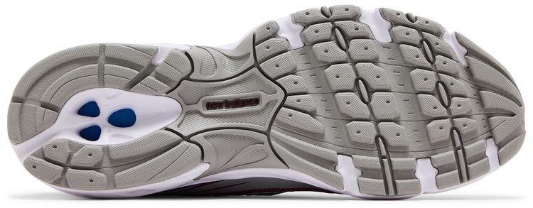 New Balance 740 White Burgundy Silver