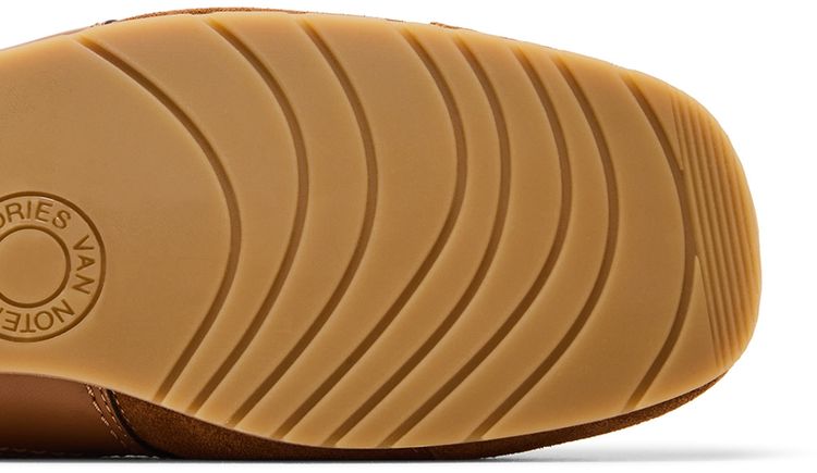 Dries Van Noten Leather Sneaker Tan