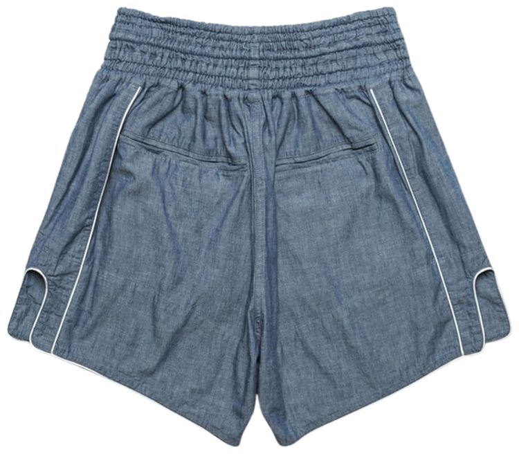 Human Made Chambray Muay Thai Shorts Blue