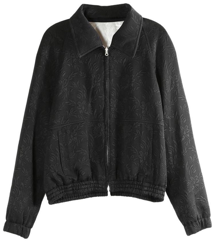 Dries Van Noten Matlesse Jacquard Jacket Black