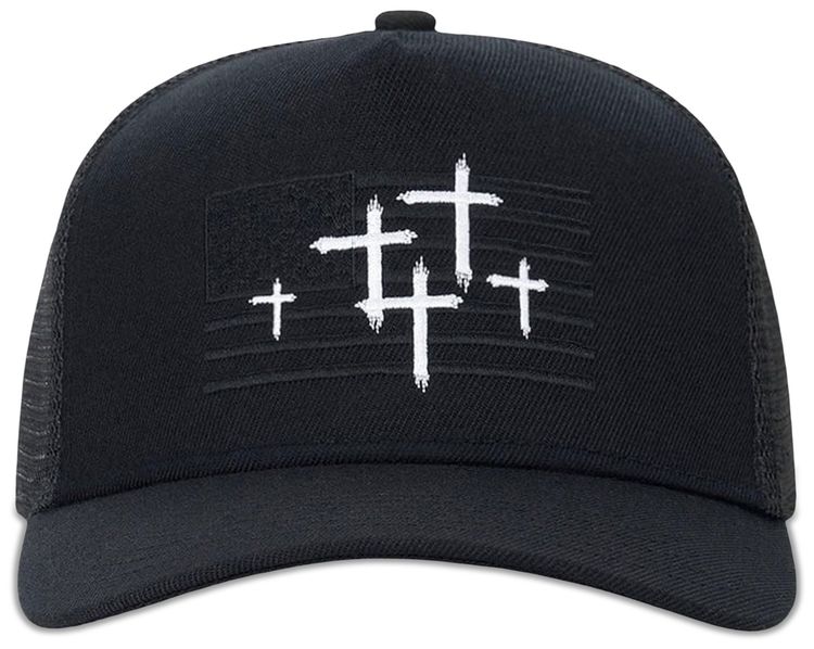 RtA Gideon Trucker Hat Black Flag