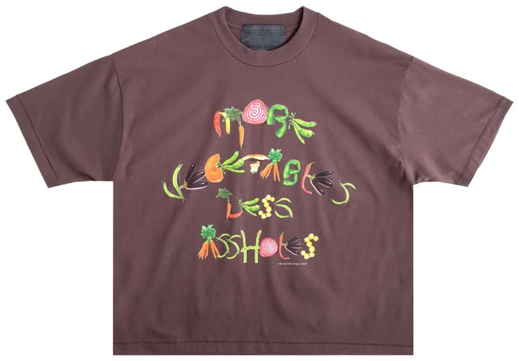 Jungles More Vegetables Tee Brown
