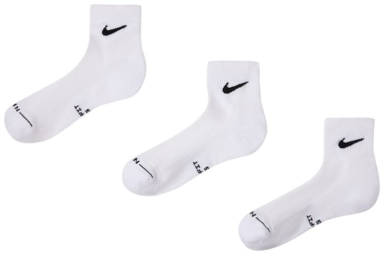 Nike Everyday Elevated Ankle Socks 3 Pairs Multicolor