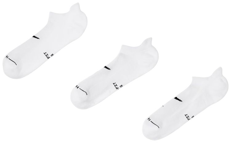 Nike Everyday Elevated No Show Socks 3 Pairs Multicolor