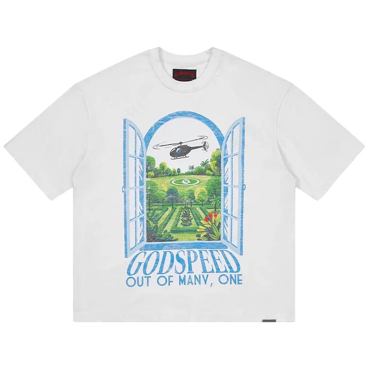 Godspeed Helipad Dreams Tee White