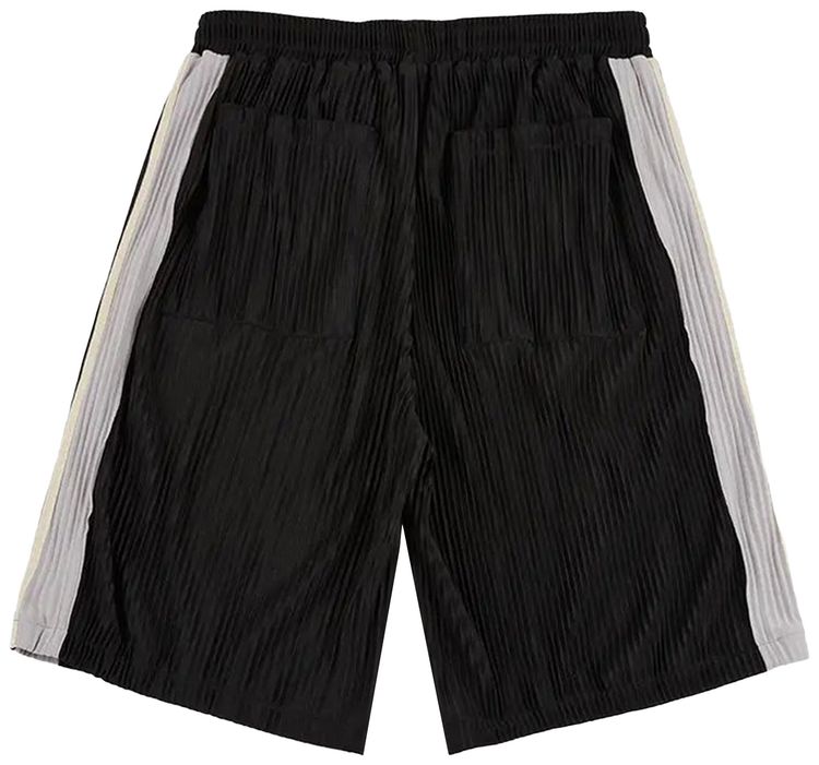 Jungles Weave Trim Pleat Short BlackLight Grey