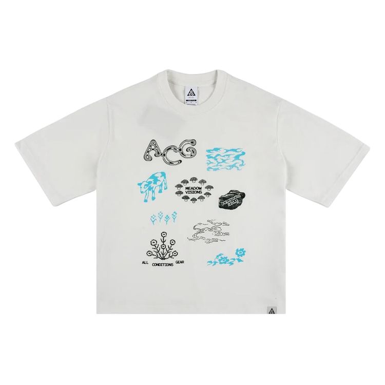 Nike ACG Dri Fit Tee Summit White