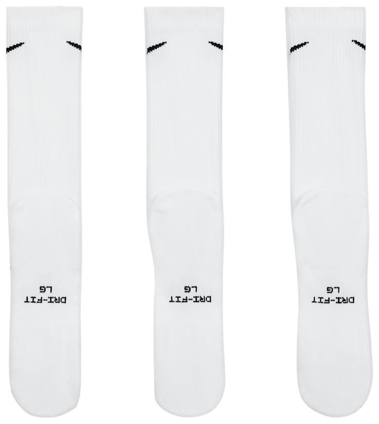 Nike Everyday Elevated Crew Socks 3 Pairs Multicolor