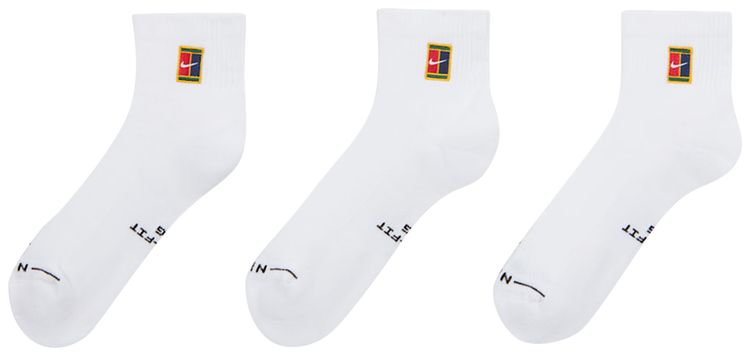 Nike Everyday Elevated Ankle Socks 3 Pairs Multicolor