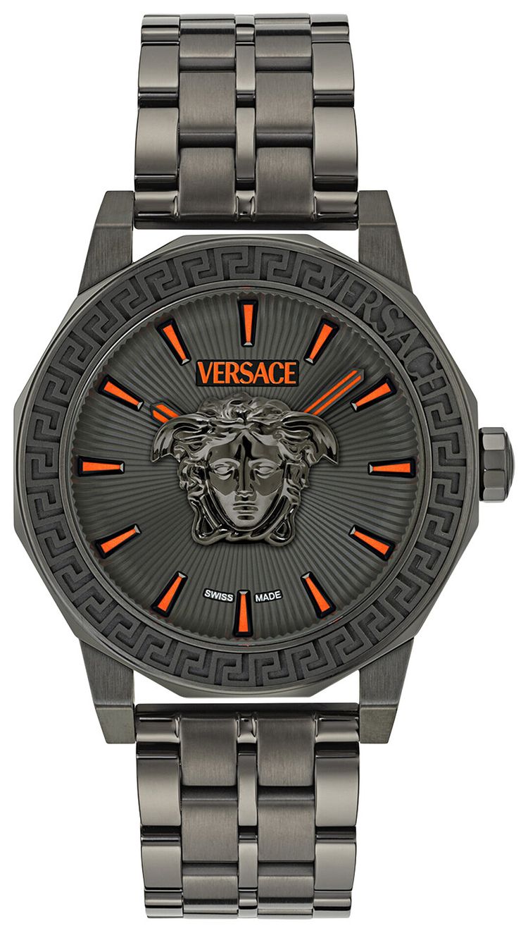 Versace Medusa Deco Bracelet Watch Gun