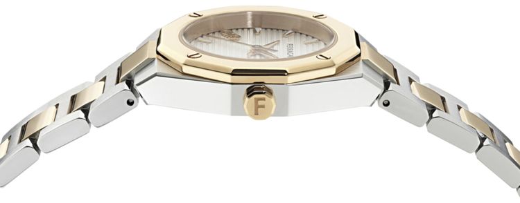 Ferragamo Edge Bracelet Watch Two Tone