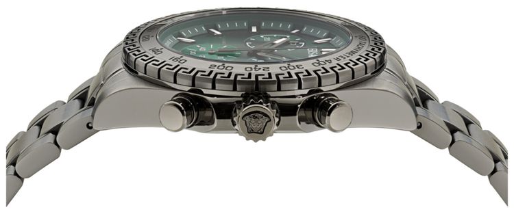 Versace Chrono X Bracelet Watch Gun