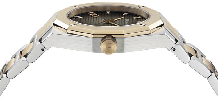 Ferragamo Edge Bracelet Watch Two Tone