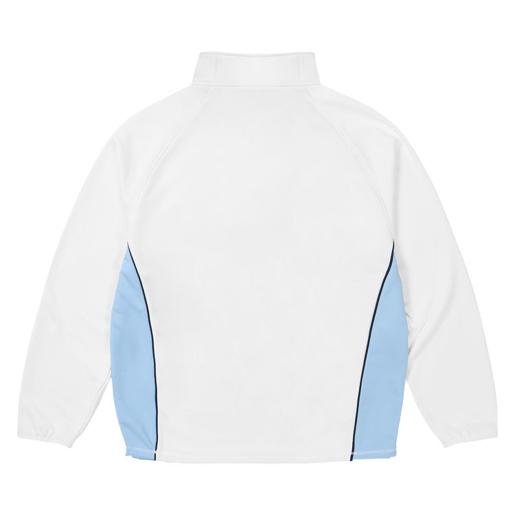 Palace Copa 14 Zip Techy Fleece White