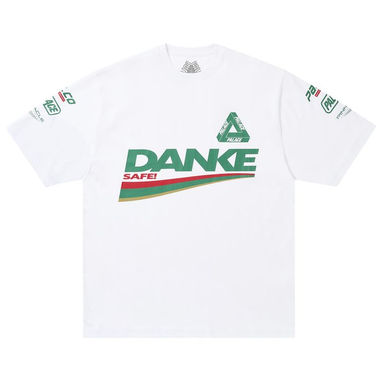 Palace Danke T Shirt White