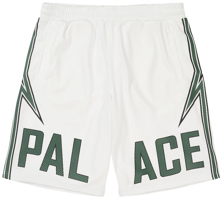 Palace Lightning Basketball Short WhiteGreen