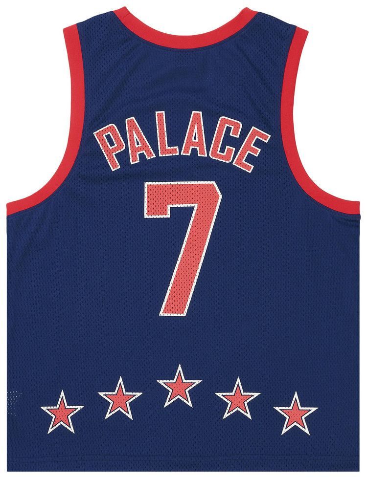 Palace Lightning Basketball Vest NavyRed